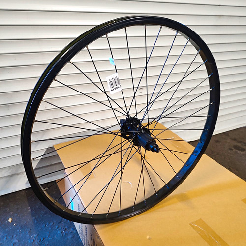Black aluminium rear - aluminium,