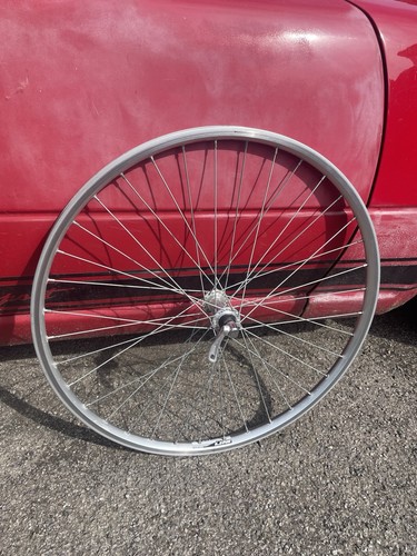 Retro mtb wheel halo white - mtb,